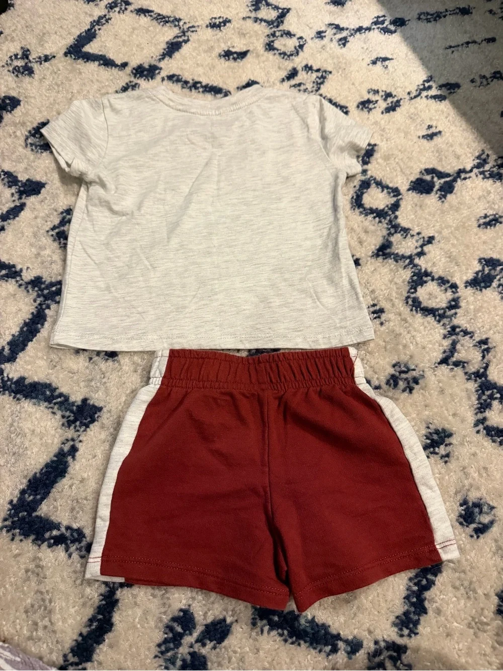 3 matching 12M Marvel and Star Wars and Dinosaur Clothing Lot